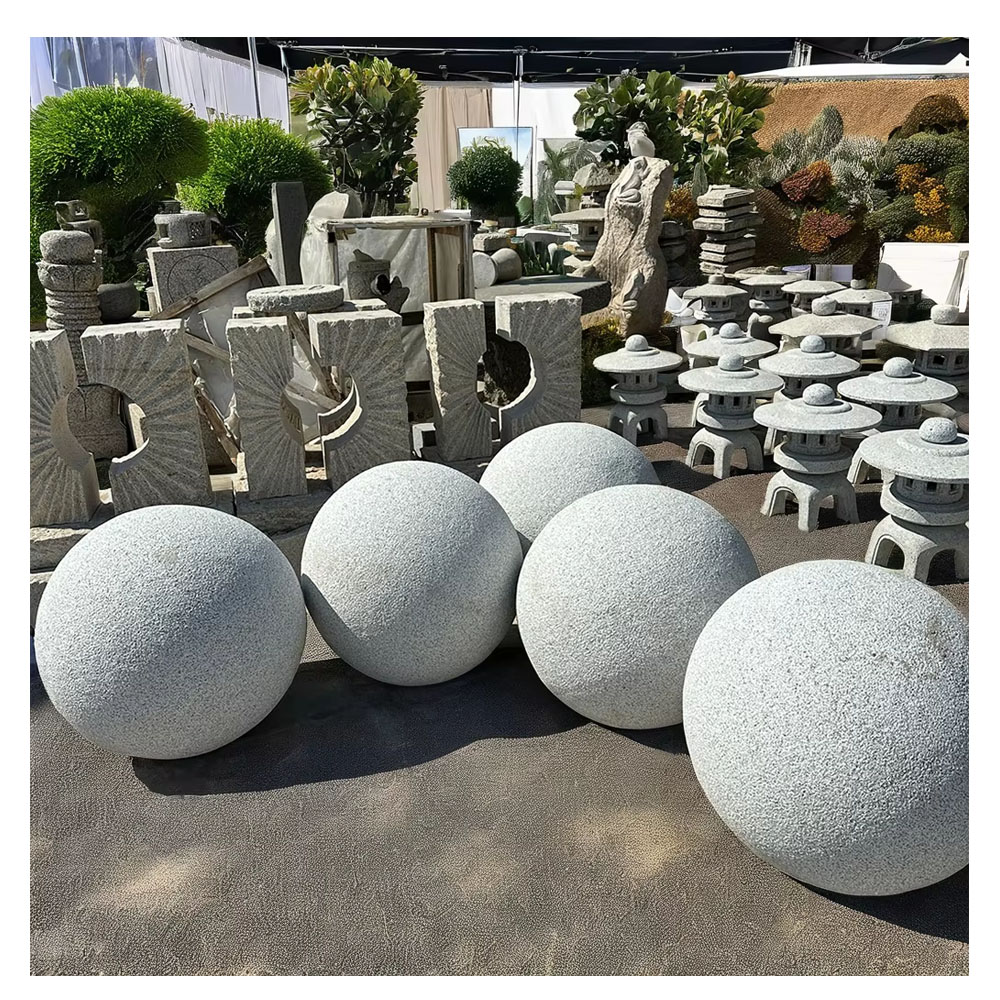ユニークな花崗岩の球デザインで、あなたの屋外空間を変えましょう