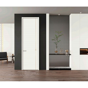 Chất lượng cao hiện đại cửa gỗ rắn cửa nội thất bằng gỗ sử dụng cách âm cho nhà bếp căn hộ khách sạn phòng ngủ bệnh viện - Product Image 5