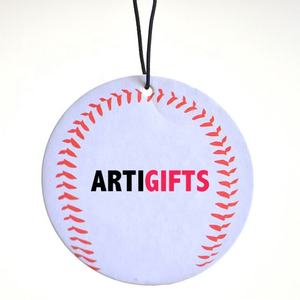 Rafraîchisseur d'air pour voiture personnalisé, fabriqué à la main, en papier écologique - Product Image 1