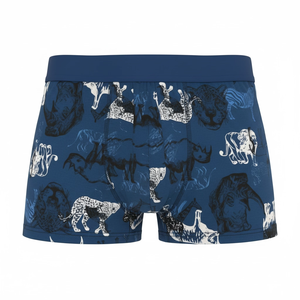 Pantaloncini e Intimo Sportivo da Uomo in Poliestere Stampato - <span class=keywords><strong>Boxer</strong></span> Traspiranti e Comodi Pantaloncini in Rete - Product Image 5