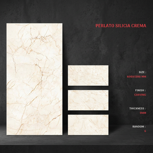 8mm Carving Textured Porcelain Tiles 600x1200mm Natural Wood Look Non Slip Outdoor Wall Floor - Product Image 2