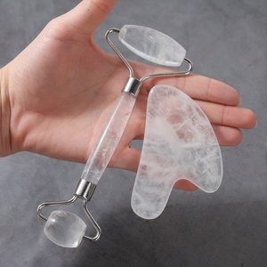 Piedra de masaje facial, rodillo de <span class=keywords><strong>Jade</strong></span> Gua Sha Nefrit, verde y negro, venta al por mayor - Product Image 3