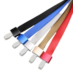 Aluminum Alloy Hook Nylon Lanyard Metal Color Lanyard Working Staff Lanyard Custom