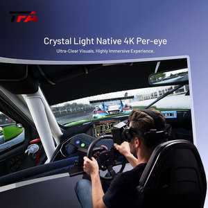<span class=keywords><strong>Casque</strong></span> <span class=keywords><strong>VR</strong></span> Ultra Clair 4K pour chaque œil, 120Hz, Simulateur de Vol Immersif Fluide <span class=keywords><strong>avec</strong></span> Manettes, Solution Personnalisée de Simulateur de Course <span class=keywords><strong>VR</strong></span> Pimax - Product Image 2