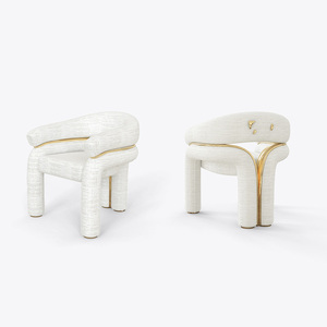 Silla de Comedor de Lujo Artística, Muebles para Villa, Alta Calidad, Servicio Integral, Solución Llave en Mano, Juego de Mesa y Sillas de Comedor de Lujo DV-01 - Product Image 4