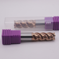 Outil de coupe de CNC en carbure monobloc pour mèches de routeur de fraise en métal haute résistance à l'usure U6065 fraise en bout pour l'usinage de précision