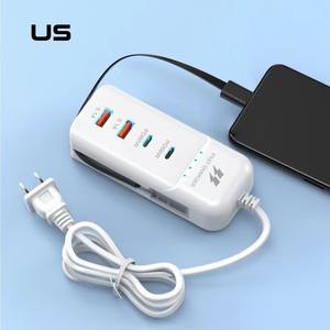 Nouvel adaptateur de charge PD multi-ports, câble d'extension USB universel double PD5.1A pour ordinateur <span class=keywords><strong>portable</strong></span>, montre avec <span class=keywords><strong>chargeur</strong></span> de prise de type C - Product Image 2