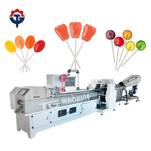Hot Sale ball lollipops packing machine with price cube lollipop machine