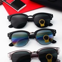 Lunettes de soleil et lunettes de vue unisexes de luxe tendance - Style vintage, verres polarisés UV400, montures colorées