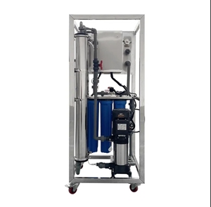ระบบอุตสาหกรรม LEVAO 500LPH พร้อมถังเมมเบรน SS304 ได้รับการรับรองมาตรฐาน CE สำหรับโรงงาน โรงงานบรรจุขวด และกระบวนการผลิตอาหารแบบ Reverse Osmosis - Product Image 2
