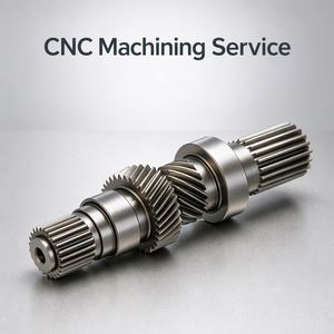 Eje de entrada forjado de alta resistencia personalizado |   Mecanizado CNC de Precisión y Electroerosión por Hilo para Equipos Automotrices, Aeroespaciales y de Construcción - Product Image 1