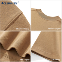 Camiseta Kuenzi Extra Grande, Personalizada con Logotipo, Colores Mezclados, Manga Corta, 100% Algodón, 350GSM, para Mujer
