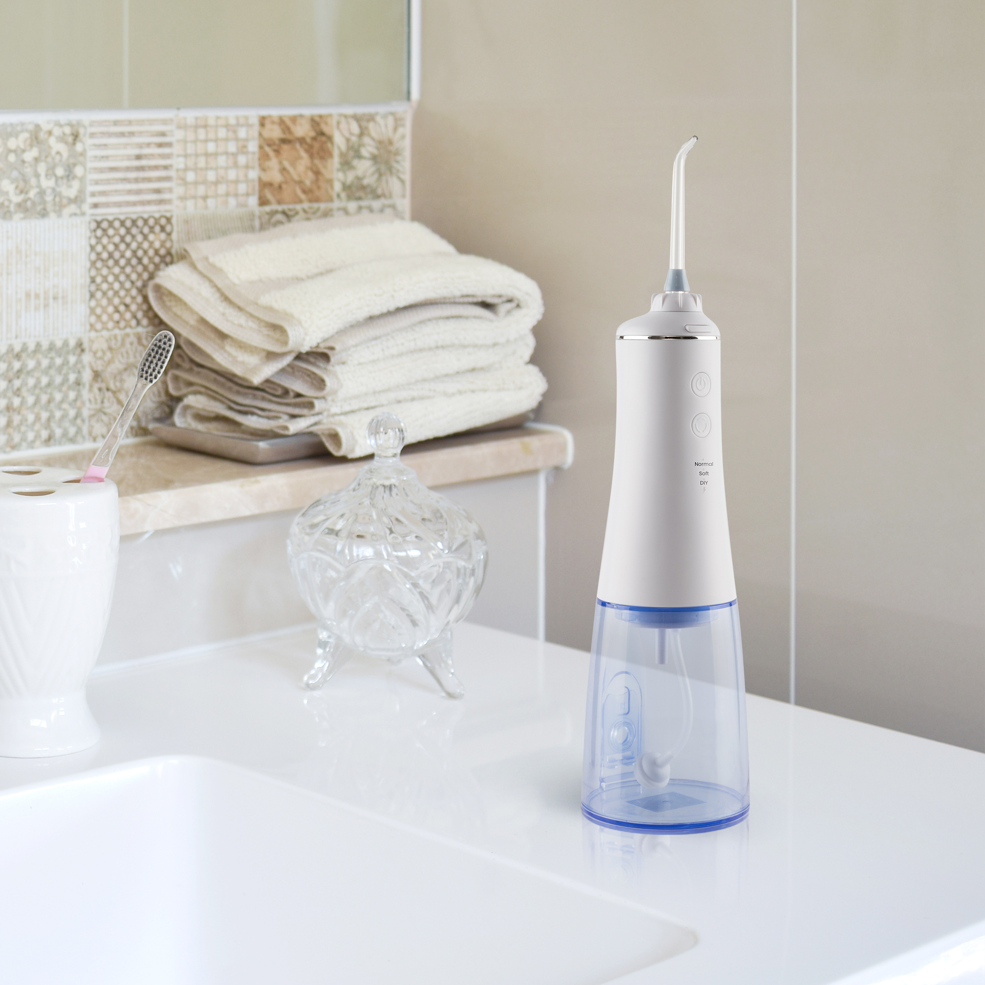 2021 newest water flosser oral irrigator child water dental flosser with DIY function IPX7 Waterproof