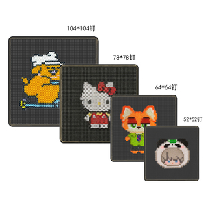 Pixdou Tablero de Visualización LED Inteligente para Cuentas, Tablero de Plantillas LED Inteligente para Cuentas Fusibles, Kit de Manualidades DIY de Pixel Art con Cuentas Perler, Controlable por Aplicación - Product Image 6