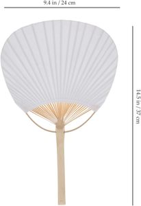 24cm Custom Paddle Hand <b>Fan</b> for Kids Portable DIY Event Promotion Gift Personalized Round <b>Handheld</b> <b>Fan</b> - Product Image 2