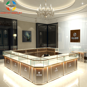 Produit le plus vendu Conception de kiosque de centre commercial Vitrine de kiosque à bijoux en verre Affichage <span class=keywords><strong>Comptoir</strong></span> de <span class=keywords><strong>magasin</strong></span> de bijoux - Product Image 2