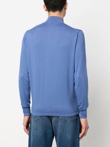 Pull en tricot personnalisé OEM ODM pour homme, cardigan en coton à fermeture éclair, pull en tricot d'hiver pour homme - Product Image 3