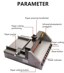 Máquina cortadora de papel eléctrica de escritorio A3, gran oferta, en el mercado, en el momento de la llegada - Product Image 3