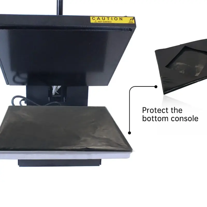 Cubierta de máquina de transferencia de calor antiadherente recubierta de PTFE resistente al calor industrial