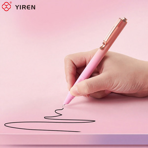 YIREN Cliquez sur <span class=keywords><strong>Stylo</strong></span> <span class=keywords><strong>plume</strong></span> effaçable Encre remplaçable <span class=keywords><strong>Stylo</strong></span> en métal avec gomme - Product Image 4