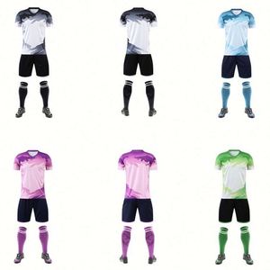 Camiseta de Fútbol Unisex al por Mayor, Tallas Grandes, Secado Rápido, Impresión por Transferencia de Calor, Malla de Poliéster Transpirable de 220G - Product Image 5