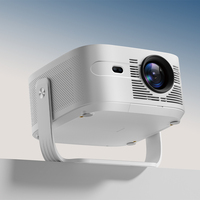 2025 JUNUO fábrica nueva llegada HY450MAX 900ANSI Android 14 con 2 32GB proyector de Navidad 8K decodificación nativa 1080P cine en casa
