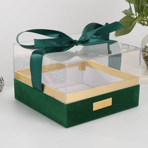 Boîte <span class=keywords><strong>à</strong></span> main en acrylique transparent léger célébration de mariage noël 2024 décor ensemble fournitures saint valentin cadeau pour les mères H - Product Image 3