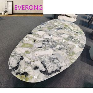 Jadeite yemek odası mobilyası yuvarlak parti mermer taş masa yemek masası restoran tembel <span class=keywords><strong>susan</strong></span> ile - Product Image 3
