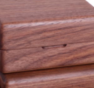 Juego <span class=keywords><strong>de</strong></span> Joyeros <span class=keywords><strong>de</strong></span> Madera Color Nogal con Tapa, Directo <span class=keywords><strong>de</strong></span> Fábrica - Product Image 5