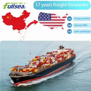 Zee Expediteur Shenzhen Naar Amerikaanse Gratis Expediteur China Naar Usa Lcl Internationale Logistiek