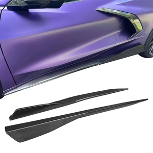 Pour Chevrolet Corvette C8 Bodykit pièces de voiture séparateur avant jupe latérale capot capot couvercle arrière lèvre diffuseur arrière lèvre diffuseur corps - Product Image 6