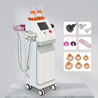Masseur de lifting des seins et des fesses avec ventouses à vide et écran tactile pour drainage lymphatique et augmentation corporelle complète
