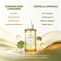 Ampoule à la Centella Pure Centella Soin apaisant du visage pour peaux sèches et irritées 100ml