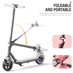 <span class=keywords><strong>Patinete</strong></span> Eléctrico de Dos Ruedas para Niños, Batería de 2.6ah, Motor de 150w, Patinetes de Empuje para Niños - Product Image 2