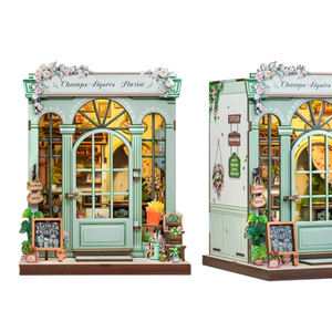 <span class=keywords><strong>CuteBee</strong></span> gros Miniature livre Nook Kit bricolage maison artisanat 3d bois Puzzles pour adultes - Product Image 1