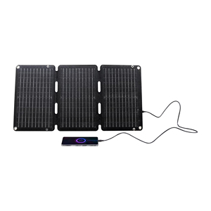 Panneau solaire portable 30W à prix direct usine, panneaux photovoltaïques flexibles pliables pour la charge en extérieur, livraison gratuite - Product Image 2