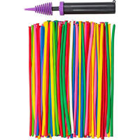 Fournitures de fête pour enfants, décoration d'anniversaire, vente en gros, couleurs métalliques pastel unies, modélisation d'animal magique, ballons longs en latex 260q