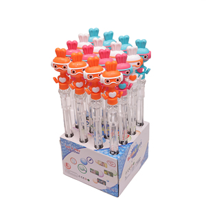 Bâton à bulles concentré en PVC de grande taille 48 cm, jouet à bulles de dessin animé, jouet à bulles pour jouer en extérieur, pour souffler des bulles, unisexe pour enfants - Product Image 4