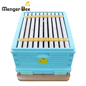 Matériel d'apiculture : Ruche thermique en plastique HDPE Langstroth à 2 couches, équipement d'apiculture, conception 10 cadres, garantie de 2 ans - Product Image 4