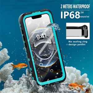 Funda Rígida de TPU+PC Impermeable IP68 para <span class=keywords><strong>iPhone</strong></span> 17e / 16e / <span class=keywords><strong>SE</strong></span>, Sumergible hasta 2m, para Buceo y Natación - Product Image 4