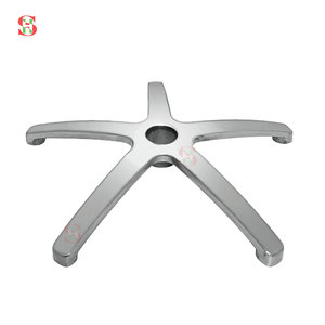 Base de fauteuil de <span class=keywords><strong>barbier</strong></span> professionnel en alliage d'aluminium avec pompe hydraulique et pieds étoile à cinq branches pour salon de coiffure - Product Image 5