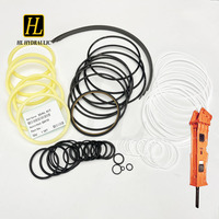 Kit d'étanchéité pour marteau hydraulique GH10, kit de cylindre pour excavatrice et chargeuse, pièce de rechange pour engins de construction
