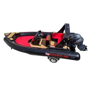 Vente flash : <span class=keywords><strong>bateau</strong></span> semi-rigide en fibre <span class=keywords><strong>de</strong></span> verre Hypalon <span class=keywords><strong>de</strong></span> 6,80 m (22 pieds) fabriqué à Taïwan avec moteur <span class=keywords><strong>de</strong></span> 150 CV - Product Image 6