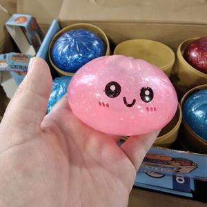 Meraviglioso Giocattolo Antistress a Forma di Cubo, Morbido e Divertente, con Glitter, a Forma di Raviolo/Baozi, in TPR, per Alleviare lo Stress, un Successo Transfrontaliero - Product Image 5