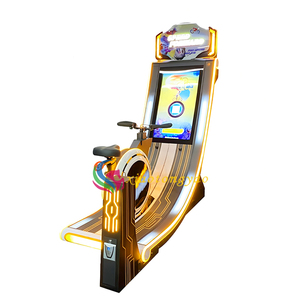 Machine de jeu de vélo d'intérieur populaire à monnayeur pour 1 joueur, compatible 110V/220V, à vendre - Product Image 5
