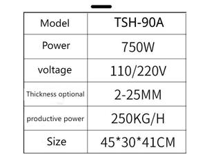 Trancheuse à viande de bureau électrique entièrement automatique en acier inoxydable 2026 pour hacher, trancher et couper en dés la viande - Product Image 3