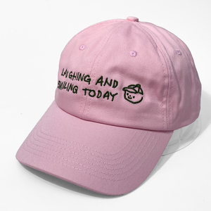 Di alta qualità 6 pannelli Baseball cappellino papà con logo fare ricamo piatto logo del marchio per uomo donna - Product Image 5
