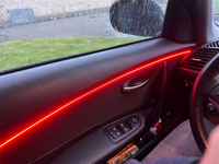 Accessoires d'éclairage ambiant pour voiture Symphony Led 18 en 1, 256 couleurs, bande acrylique, éclairage ambiant pour voiture
