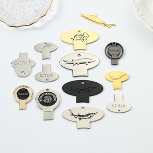 <b>Big</b> Size Custom Fish logo Label Caviar Tin Opener Caviar Fish Logos Opener Keychain Caviar Can Opener - Product Image 6