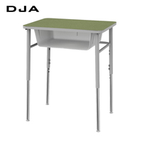 Table de classe réglable en plastique moderne et chaise empilable avec garantie de 15 ans pour usage en atelier